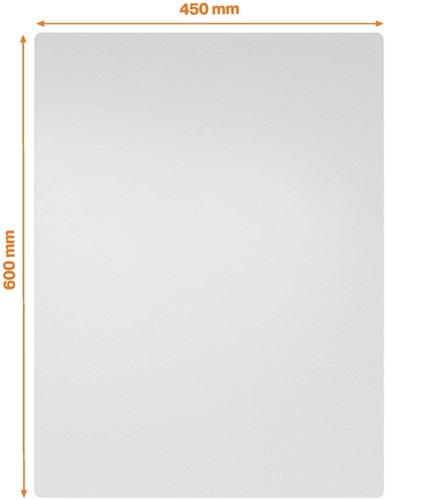 Whiteboard Nobo frameloos modulair magnetisch 60x45cm-5