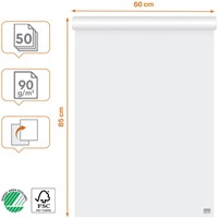 Flipoverpapier Nobo premium 60x85cm dubbelzijdig rol 50 vel-5