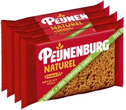 Koek Peijnenburg naturel zonder toegevoegde suiker 4-pack