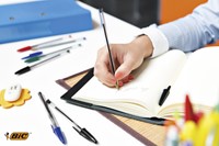 Balpen Bic Cristal medium zwart-3