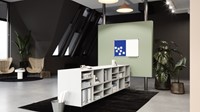 Combibord Legamaster UNITE blauw vilt-whiteboard 60x90cm-3