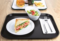 Dienblad Olympia Kristallon 45x35 cm PP zwart-1