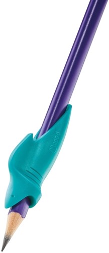 Grafietpotlood Maped Kidy Learn met gum en vingerhulp pot à 22 stuks blauw-2