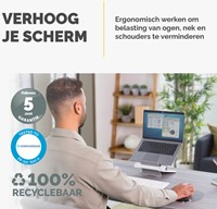 Laptopstandaard Fellowes Breyta wit-1