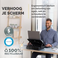 Laptopstandaard Draagtas Fellowes Breyta zwart-2