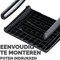 Voetensteun Fellowes Breyta zwart-4