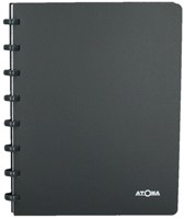 Adresboek Atoma A5 lijn 54vel 90gr PP assorti-3