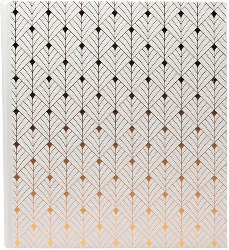 Fotoalbum Exacompta 29x32cm 60 zwarte pagina's Néo Déco wit-2