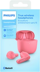 Oortelefoon Philips In-ear TWS TAT2236 roze