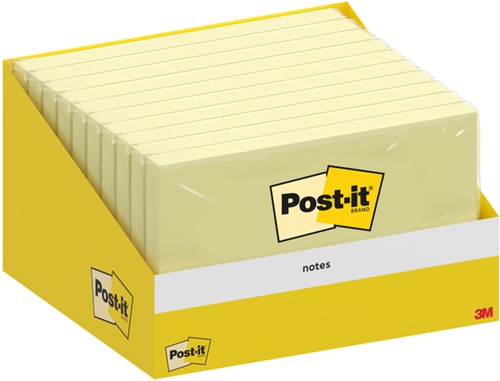 Memoblok 3M Post-it 6830 Notes76x127mm Canary Yellow 100 vel