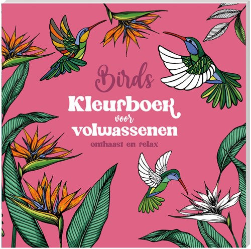 Kleurboek voor volwassenen Interstat Birds