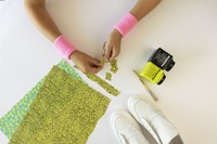 Hobbypapier Décopatch 30x40cm set à 4 vel thema Love is in the Meadow-1