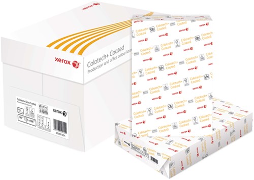 Laserpapier Xerox Colotech+ glossy coated A4 130gr wit 500 vel-1