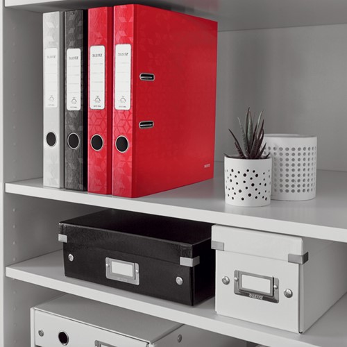 Ordner Leitz WOW 180 gelamineerd 50mm A4 rood-1