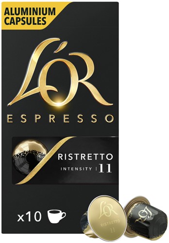 Koffiecups L'Or espresso Ristretto 10 stuks