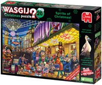 Puzzel Wasgij Christmas 20 - De Geesten van de Kermis! 2x1000st (1 puzzle for free)-2