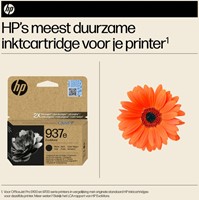 Inktcartridge HP 4S6W9NE 937E Evomore zwart-1