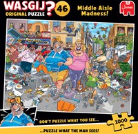 Wasgij Original 46 - Middle Aisle Madness 1000 st-3
