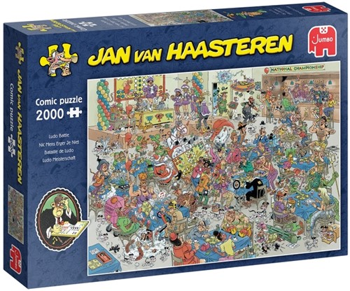 Puzzel Jan van Haasteren NK Mens Erger Je Niet 2000 st