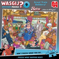 Wasgij Mystery 9 - The Great Train Robbery 1000 st-3