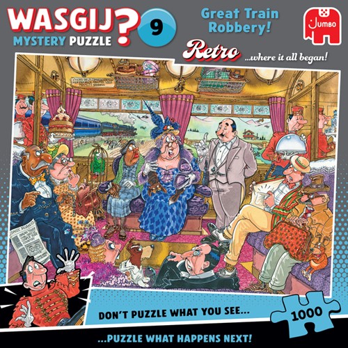 Wasgij Mystery 9 - The Great Train Robbery 1000 st-3
