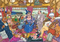 Wasgij Mystery 9 - The Great Train Robbery 1000 st-1