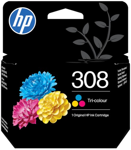 Inktcartridge HP 7FP20UE 308 3 kleuren