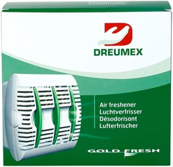 Luchtverfrisserdispenser Dreumex Gold Fresh wit