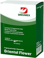 Luchtverfrisser Dreumex Gold Fresh Oriental Flower 15 strips-3