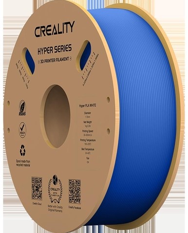 3D Filament Creality Hyper PLA 1.75mm blauw 1kg