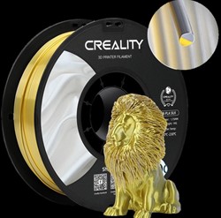 3D Filament Creality PLA 1.75mm Silk goud zilver 1kg