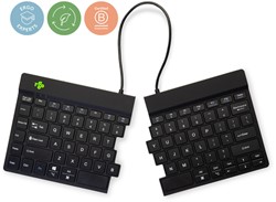 Toetsenbord R-Go Split Break QWERTY WL zwart