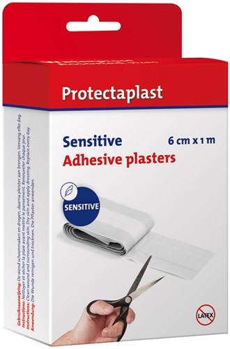 Pleister voor de gevoelige huid Protectaplast 6cmx1m