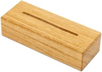 Menukaarthouder IEZZY T tafeldisplay A6 hout-2