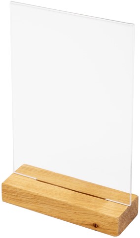 Menukaarthouder IEZZY tafeldisplay A5 hout