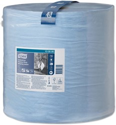 Poetspapier Tork W1 Heavy-Duty Industrial Premium 3-laags 750 vel blauw 130080