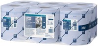 Poetspapier Tork M4 Reflex Plus Advanced 2-laags 450 vel blauw 473391