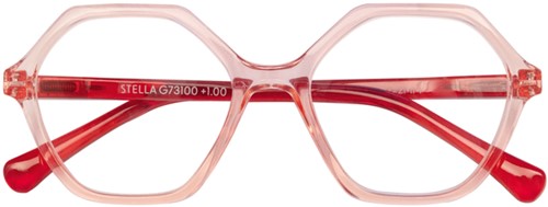 Leesbril I Need You Stella +2.00 dpt roze