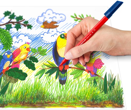 Kleurstift Staedtler Noris 326 kartonnen etui 20 kleuren-4