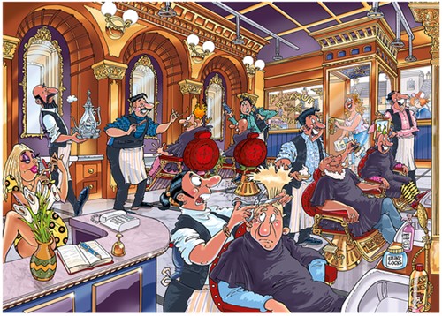 Puzzel Wasgij Mystery 27 Vlam In De Pan! 1000st-1