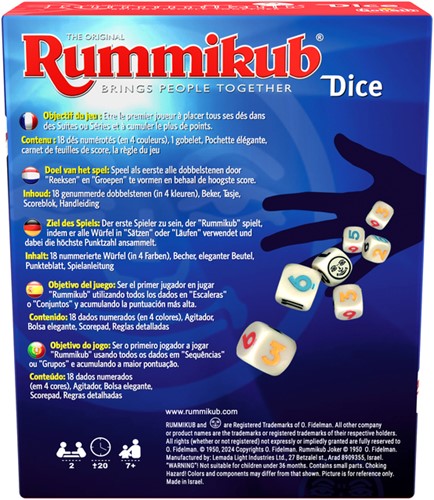 Spel Rummikub Express Dice-2