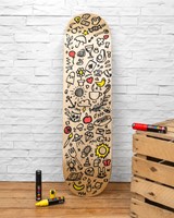 Paintmarker Uni POSCA PC8K breed schuin bruin-8