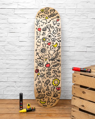 Paintmarker Uni POSCA PC3M fijn glitter roze-8