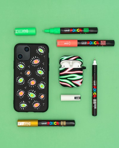 Paintmarker Uni POSCA PC8K breed schuin bruin-4