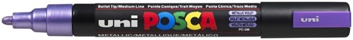 Paintmarker Uni POSCA PC5M medium metallic paars