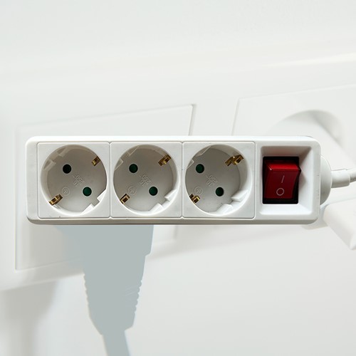 Stekkerdoos BRASQ  3 voudig 3 meter wit-3