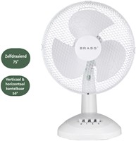 Tafelventilator BRASQ F400 Ø 30cm wit-3