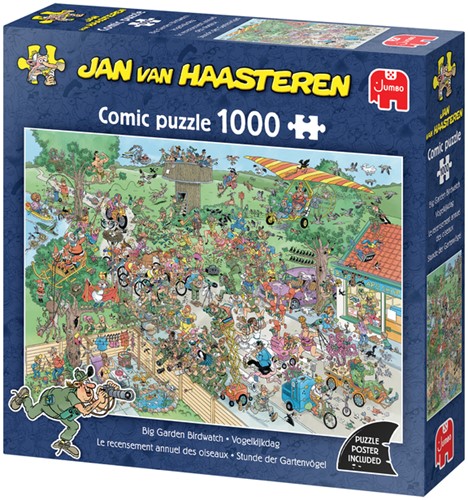 Puzzel Jan van Haasteren De Grote Vogelkijkdag 1000 stukjes-3