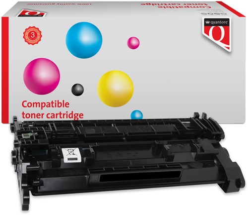 Tonercartridge Quantore alternatief tbv CANON 057H zwart