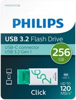 USB Stick Philips Click USB-C 256GB Spring Green